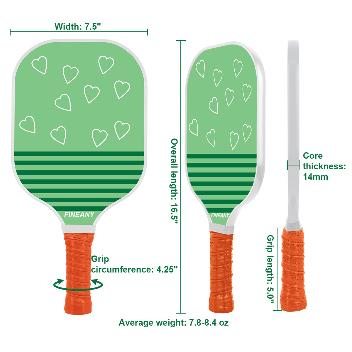 Queen Grace Carbon Fiber Pickleball Paddle