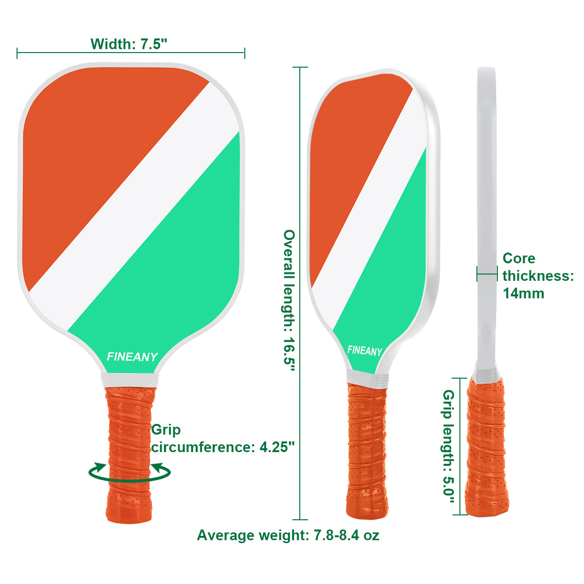 Queen Aura Carbon Fiber Pickleball Paddle